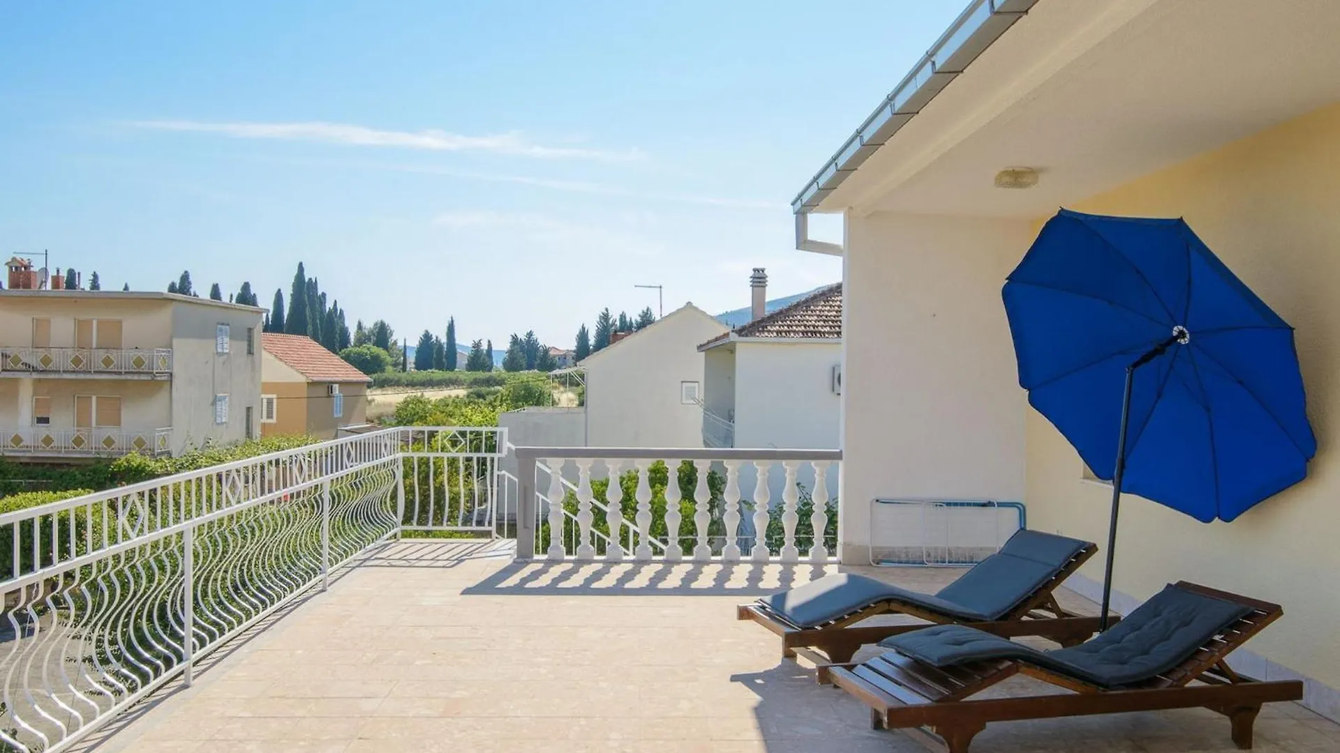 Modern Apartment Near Trogir Beach With Sea View Terrace And Lounge Area - Two Bedroom Apartment